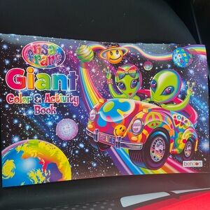 Lisa Frank Giant Color & Activity Book - Multicolor
